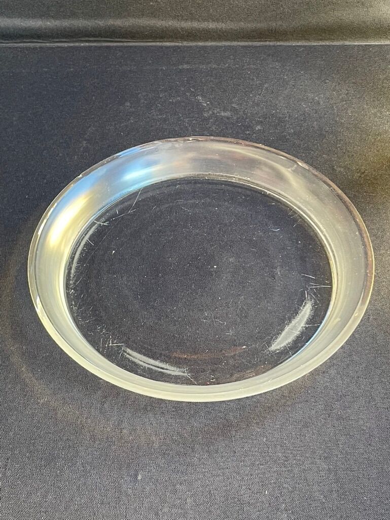 Non-selfish night service - art nouveau - hand-decorated satin blown crystal