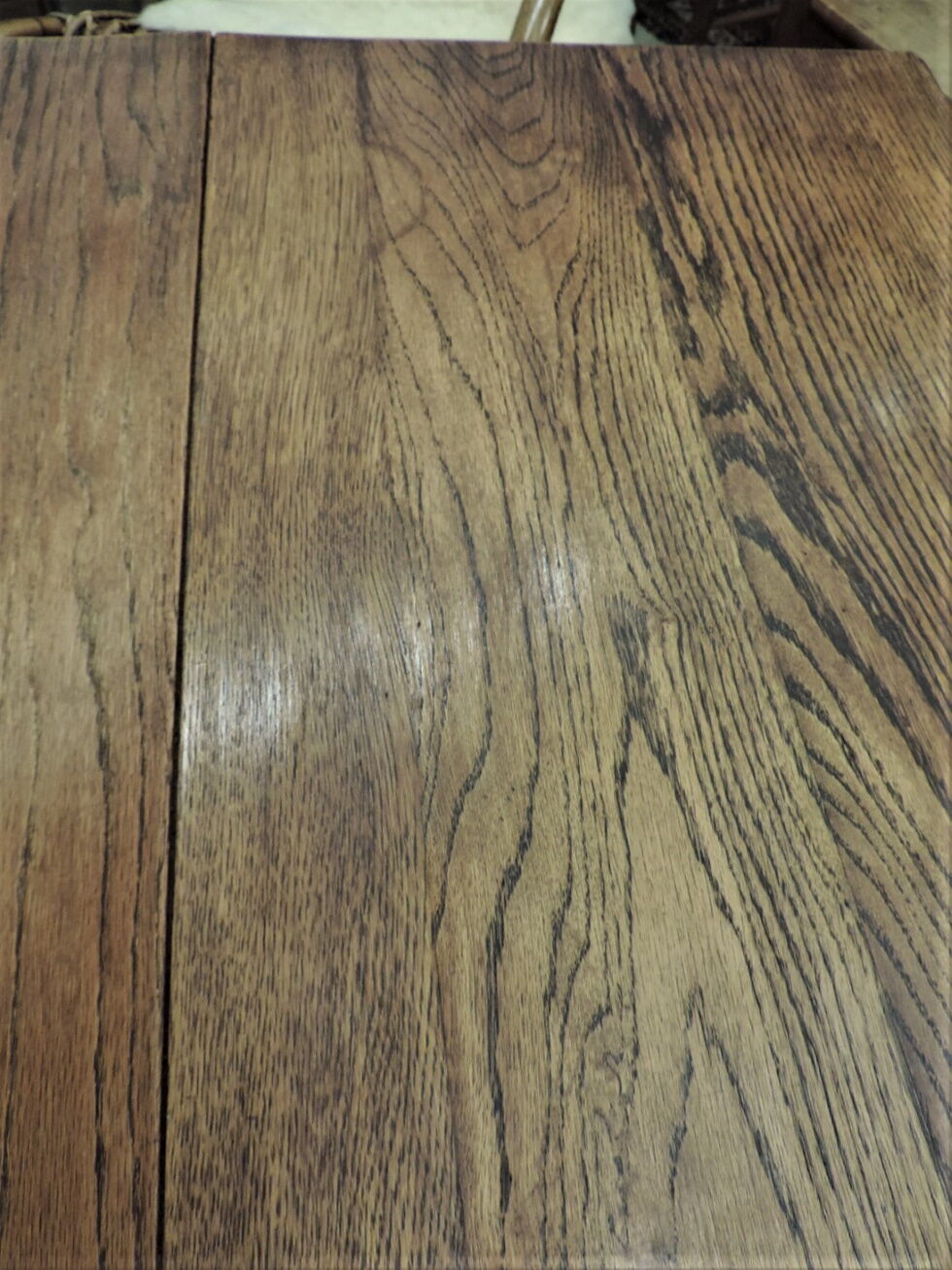 Oak gate leg table Herbert E. Gibbs