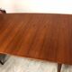 Table en teck de style scandinave 60