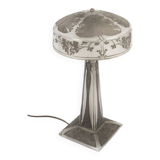 1910 - rené lalique, "peacons" lamp