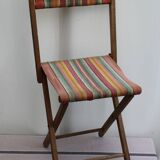 Ancienne chaise pliante en bois