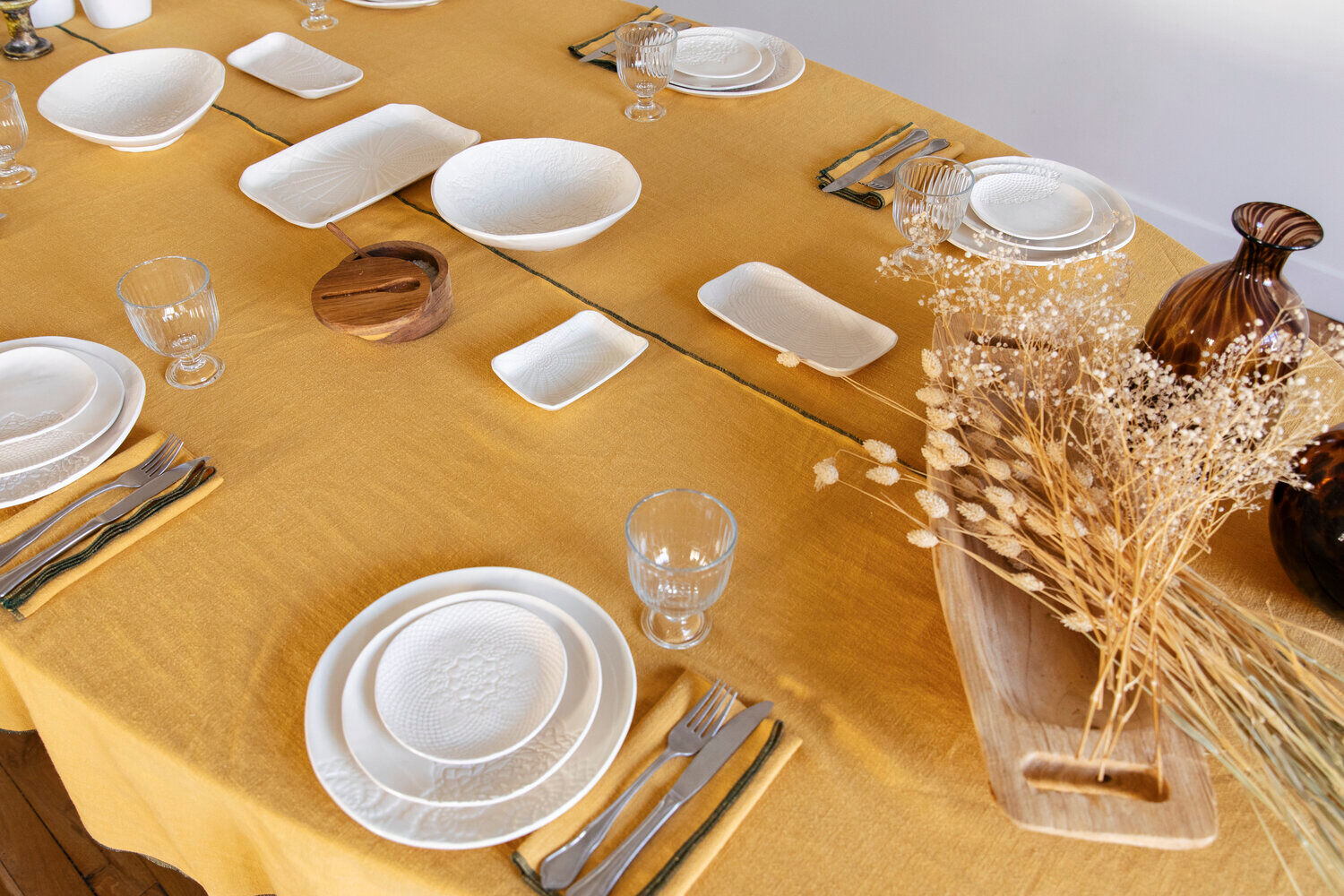 Blanca craie M - set de 4 assiettes