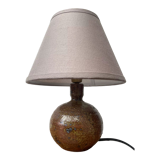 Pyrite stoneware lamp by baudat