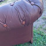 Vintage 2 seater Chesterfield sofa