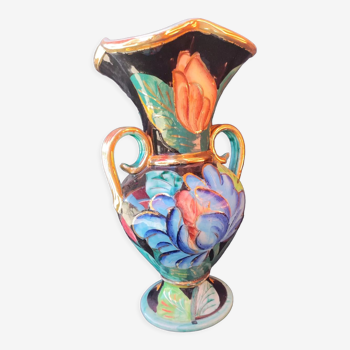 Vallauris Monaco ceramic vase