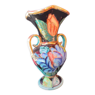 Vallauris Monaco ceramic vase