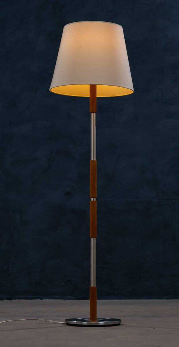 Mid-Century Teak Floor Lamp, Denmark, 1960s