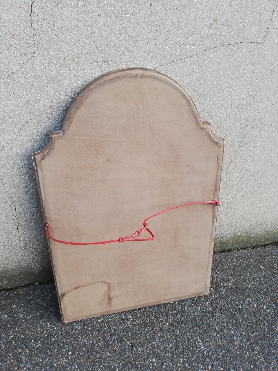 Miroir néoclassique doré vintage 53x80cm