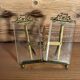 Double photo frame louis XV beveled glass