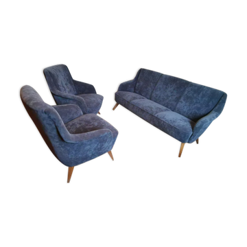 Armchairs and sofa 50/60