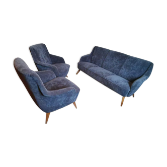 Armchairs and sofa 50/60