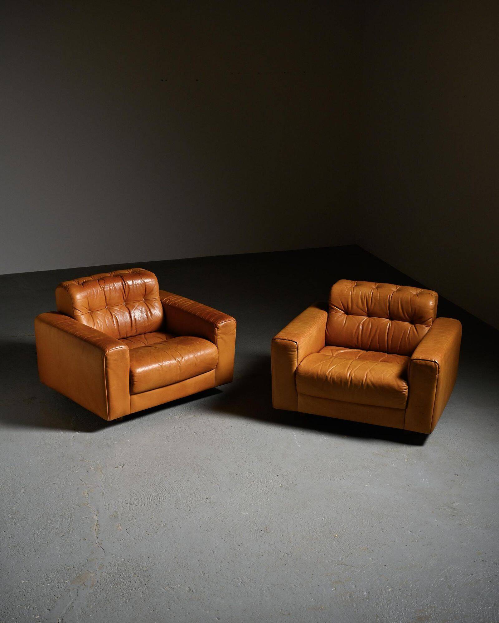 Paire de fauteuils DS-40 de Sede, Suisse, circa 1970