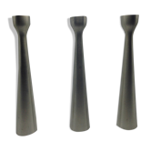 lot of 3 candlesticks Jet Habitat height 30 cm contemporary design occasion
