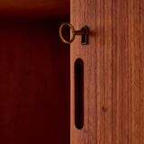 Teak and beech highboard (mk6603)