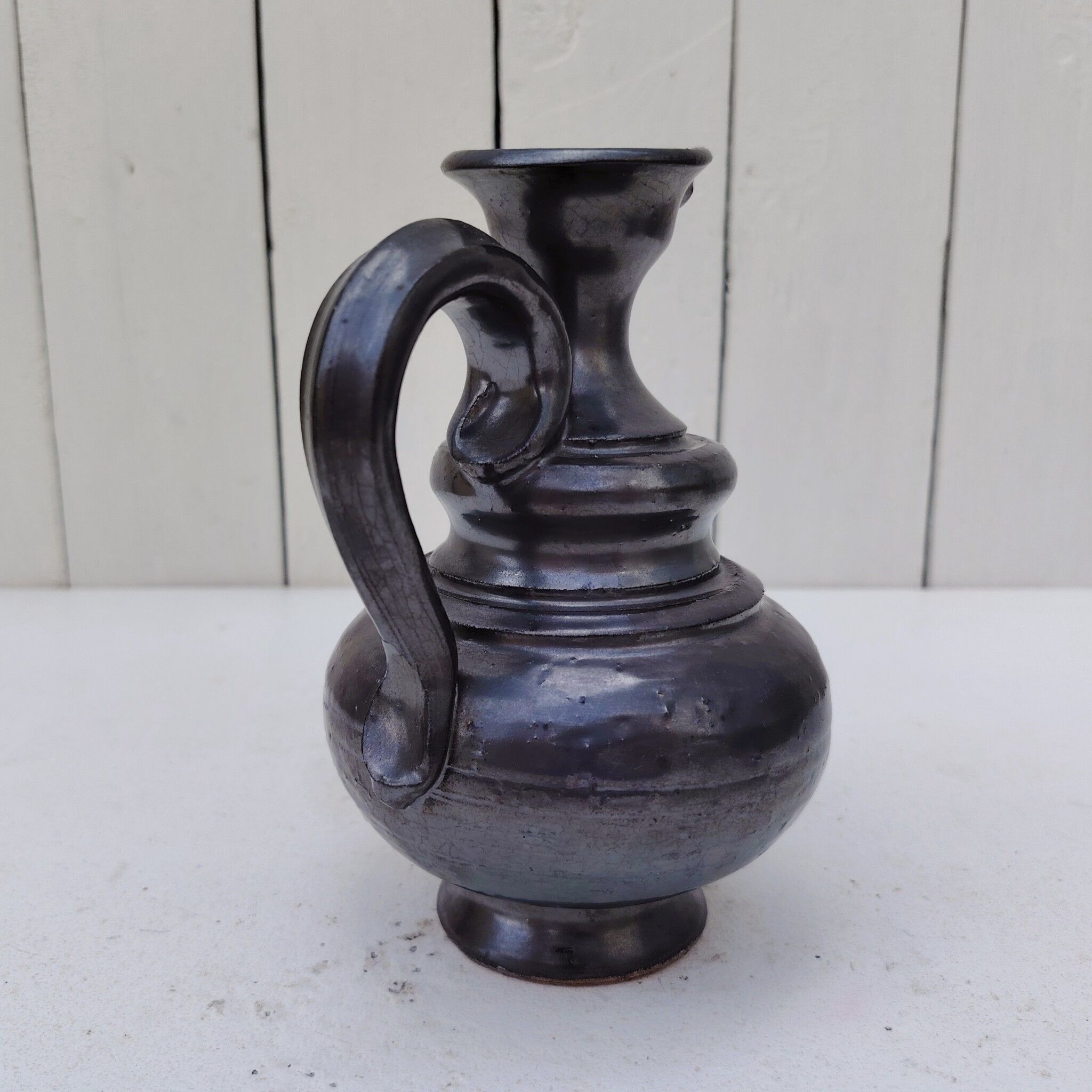 Ceramic pitcher by Jean Marais, vintage
