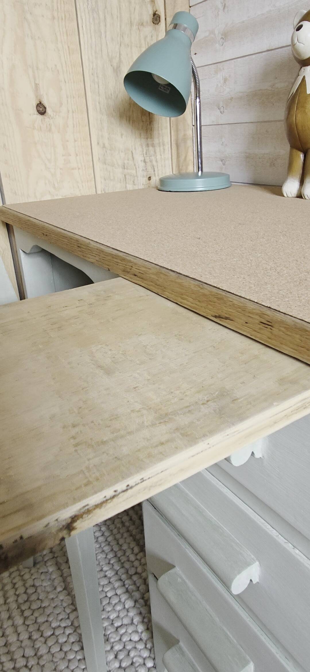 Vintage children's desk with chair