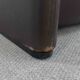 Brown leather 2-seater sofa Cassina Maralunga by Vico Magistretti