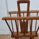 Vintage solid wood magazine rack, 1960s, Scandinavian style