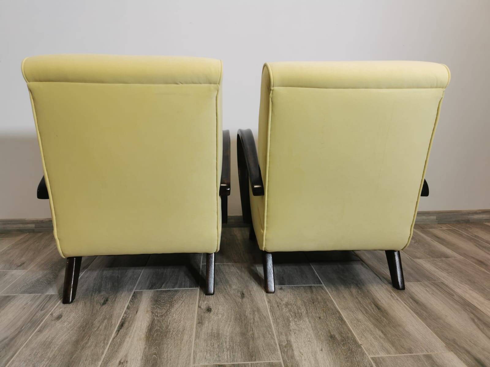Fauteuils par Jindrich Halabala, 1940s, Set de 2