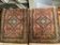 Pair of Persian Ghoum wool rugs 102x65cm
