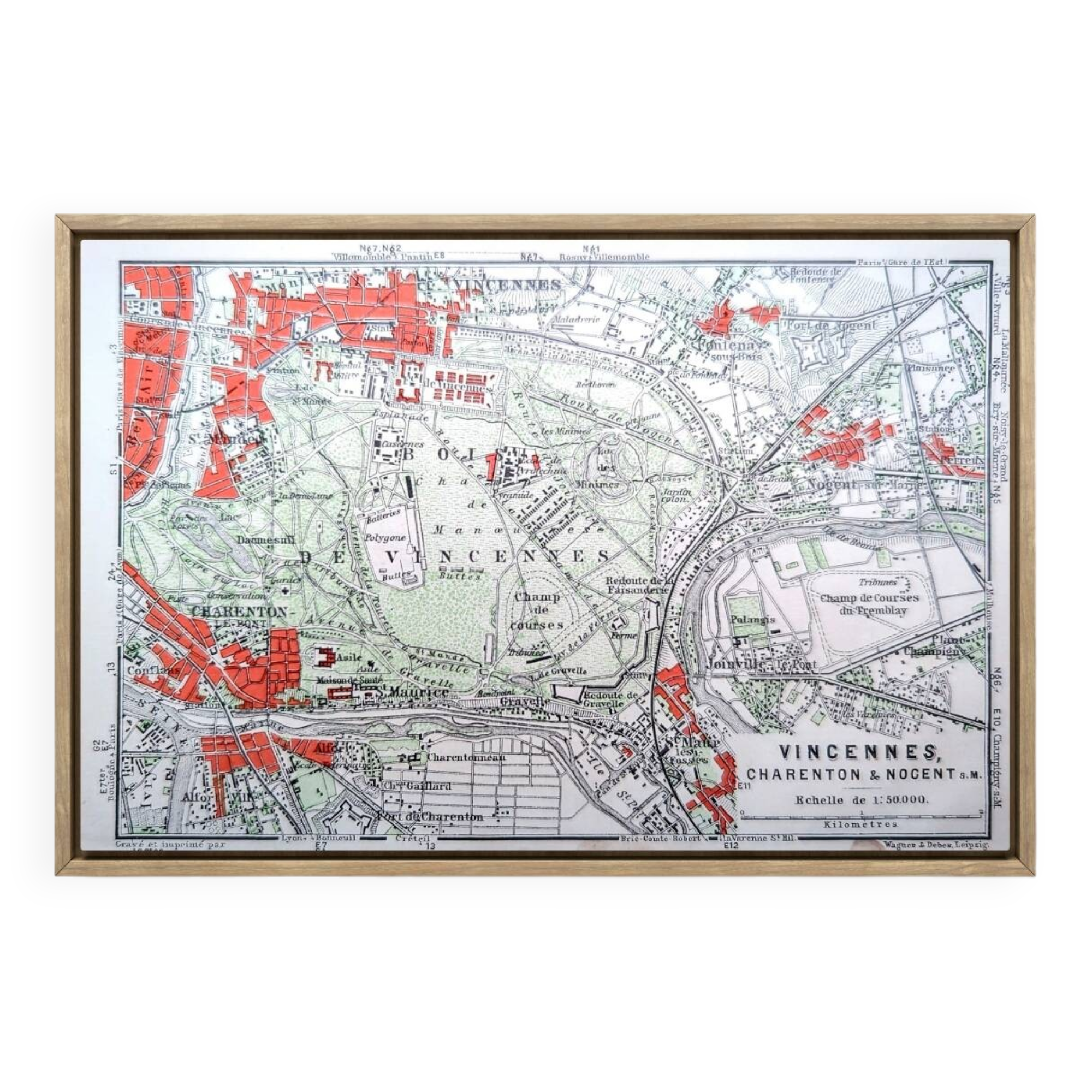 1914, the Bois de Vincennes