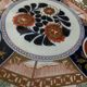 Large porcelain dish of Imari XIXth floral decoration