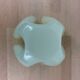 Handkerchief vase Guzzini plexiglass green 70s