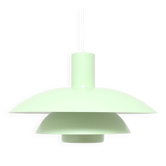 Pistachio Scandinavian lamp, 1970s