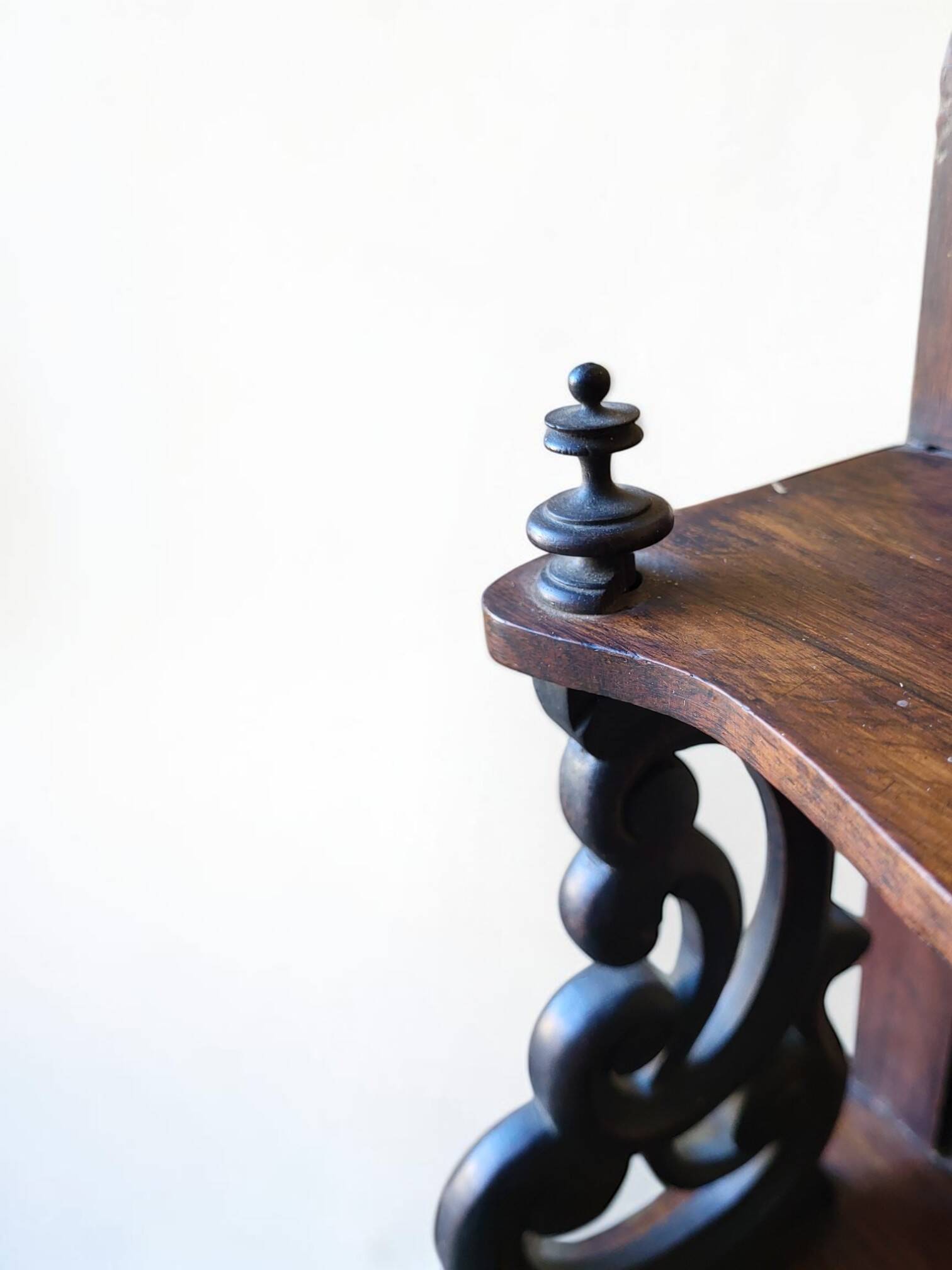 Mahogany shelf Napoleon III