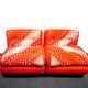 Amanta Lounge chairs by Mario Bellini and Gaetano Pesce C&b Italia 1966
