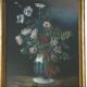 Pastel of a bouquet of flowers, Napoleon III, 19th century