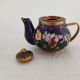 China miniature tea service enamels partitioned