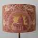 Jouy fabric lampshades with the "Monuments of Paris" pattern.
