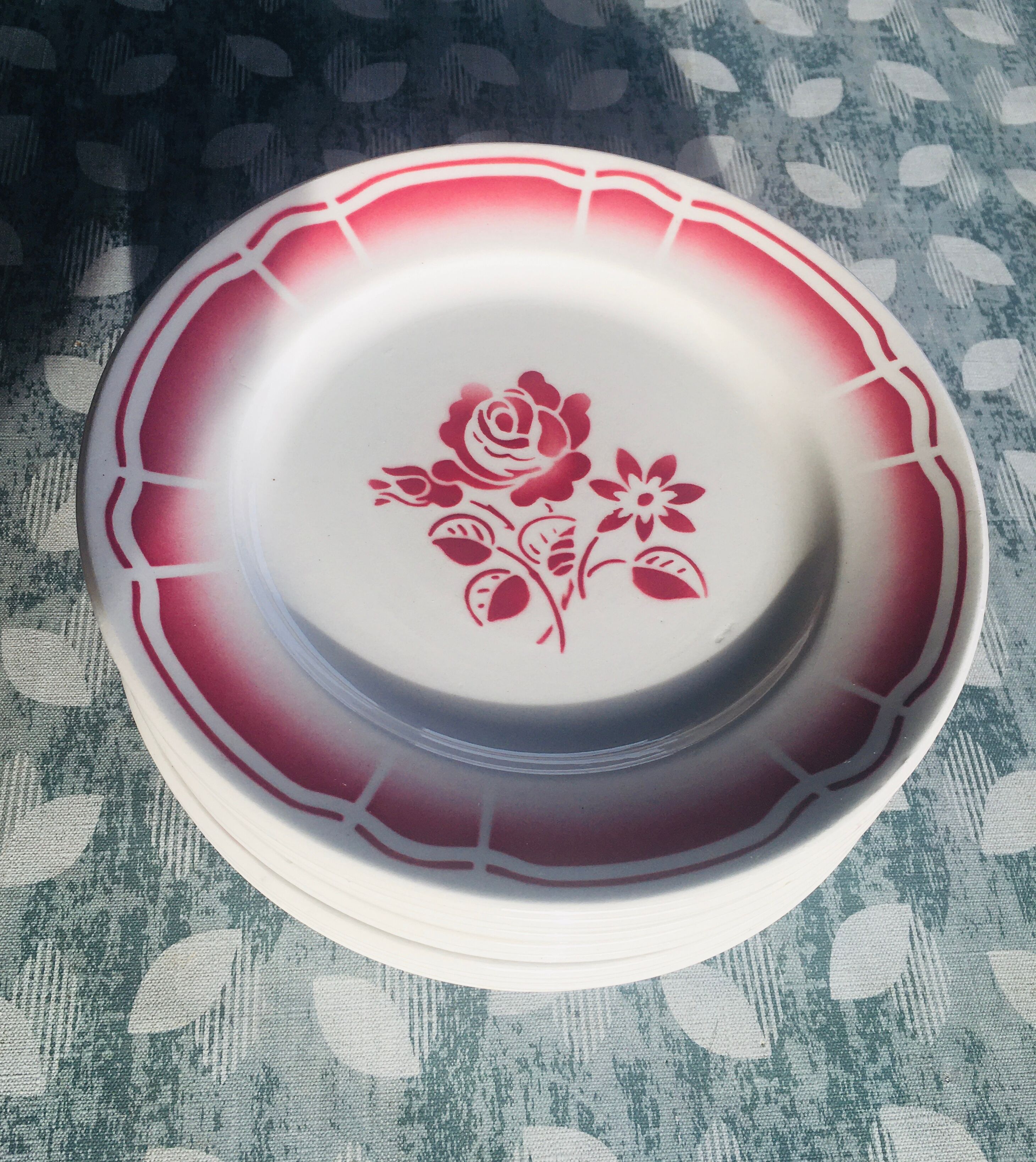 Dessert plates Badonviller