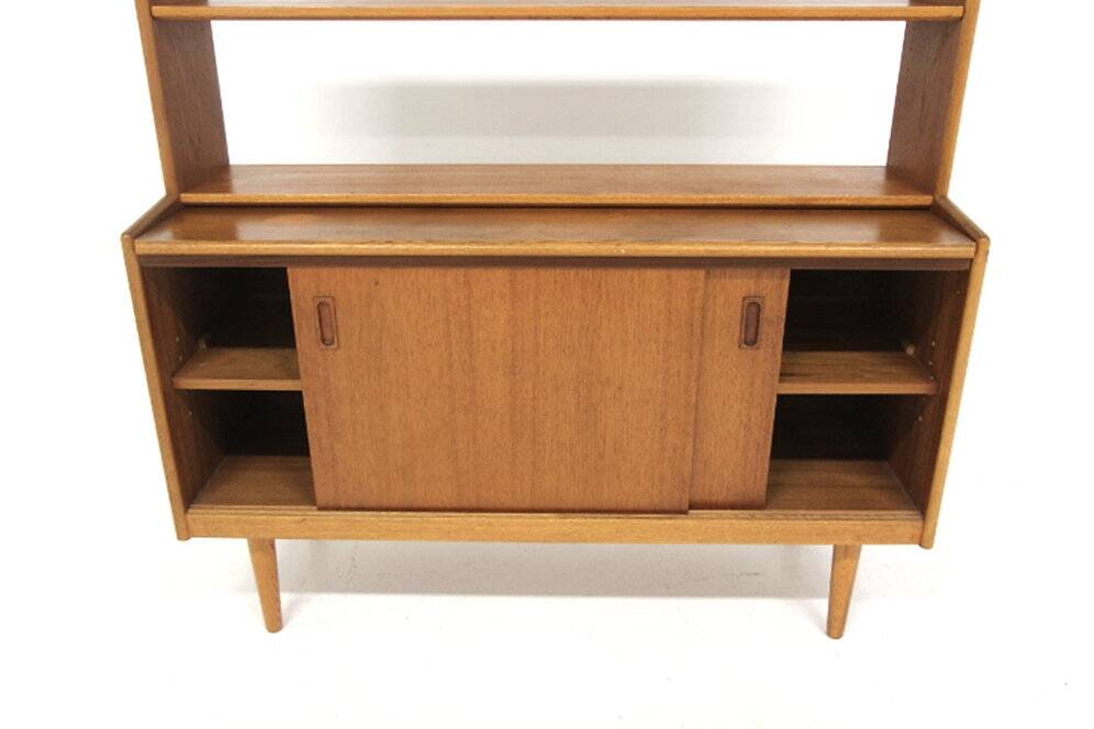 Secrétaire scandinave en teck et en chêne, Suède, 1960