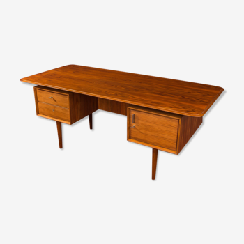 Walnut desk from the 1950s