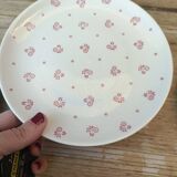 Six assiettes à dessert Gien