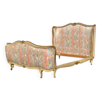 Louis XV Style Lacquered Bed