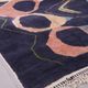 Vintage Abstract Beni Merirt Rug 180 x 225 cm, Beni Ourain Rug, Boho Rug