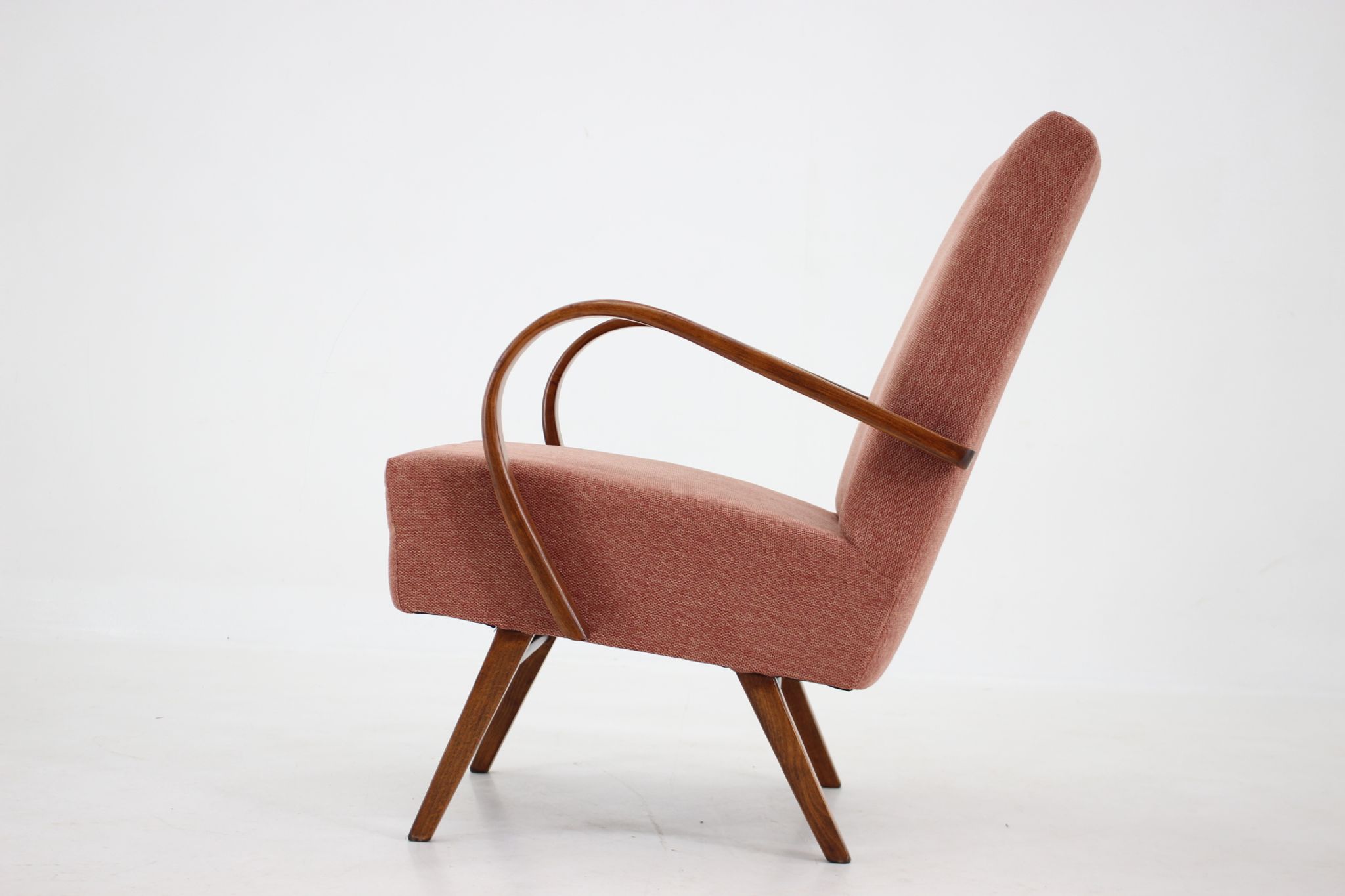 Fauteuil des années 1960 par Jaroslav Smidek pour TON, Tchécoslovaquie