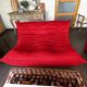 Togo Alcantara red sofa