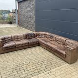 Prachtige De Sede Ds11, 7-delige set in bruin patchwork