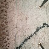 Vintage glass/brass coffee table 60