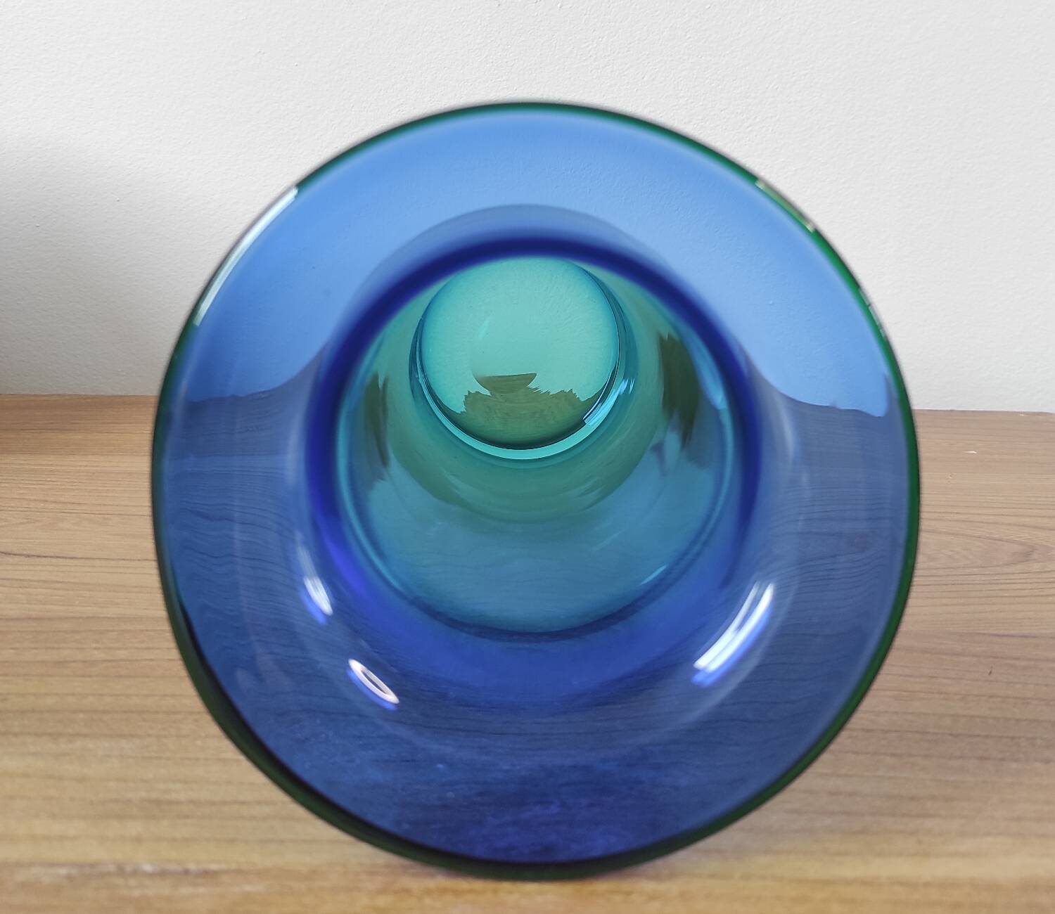 Vintage Bohemian Sommerso vase
