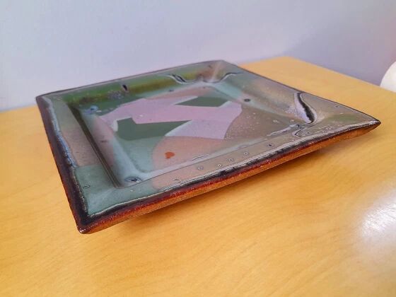 Enamelled Ceramic Pocket by P. Rollet