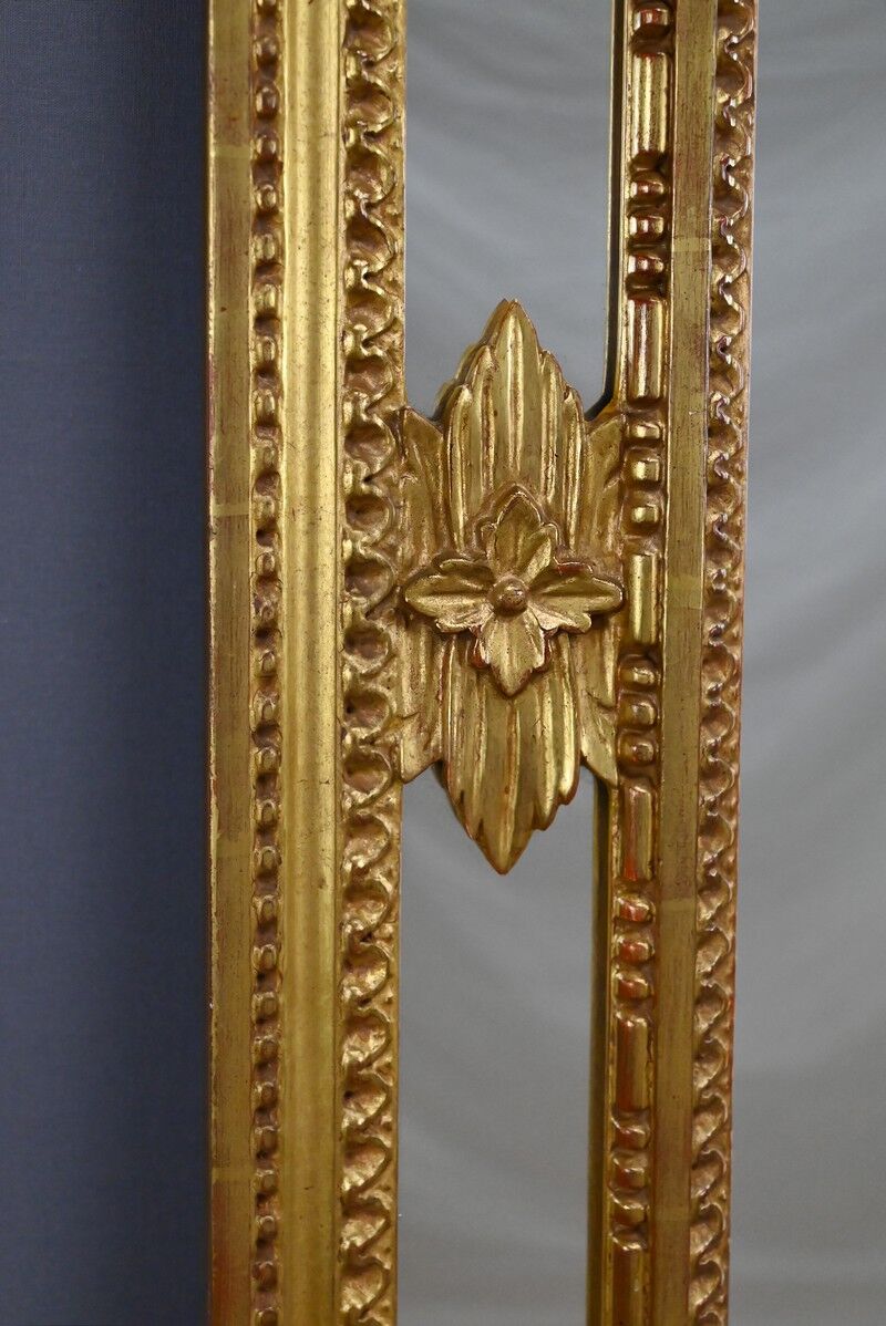 Large mirror with shutters, Louis XVI style – Mid 20th century