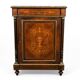 Support furniture with rosewood marquetry and marble top in the Napoléon III style.