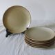 7 “Grès village France” dessert plates in very good condition