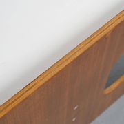 Plywood and laminate coffee table, Negroni, circa 1970