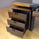 Énorme Bureau de Direction Édition Faram Italy Vintage 1980
